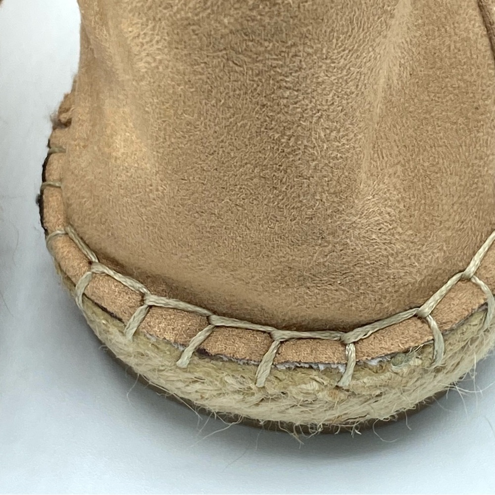 ZARA Basic Elegant Two-Tone Espadrilles Tan and Black - New - EU39 - US8 - Picture 7 of 14